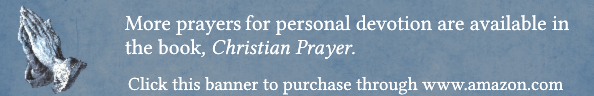 Christian Prayer, Banner