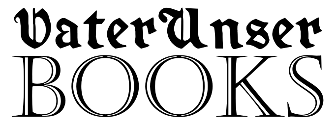 VaterUnser Books, black on white